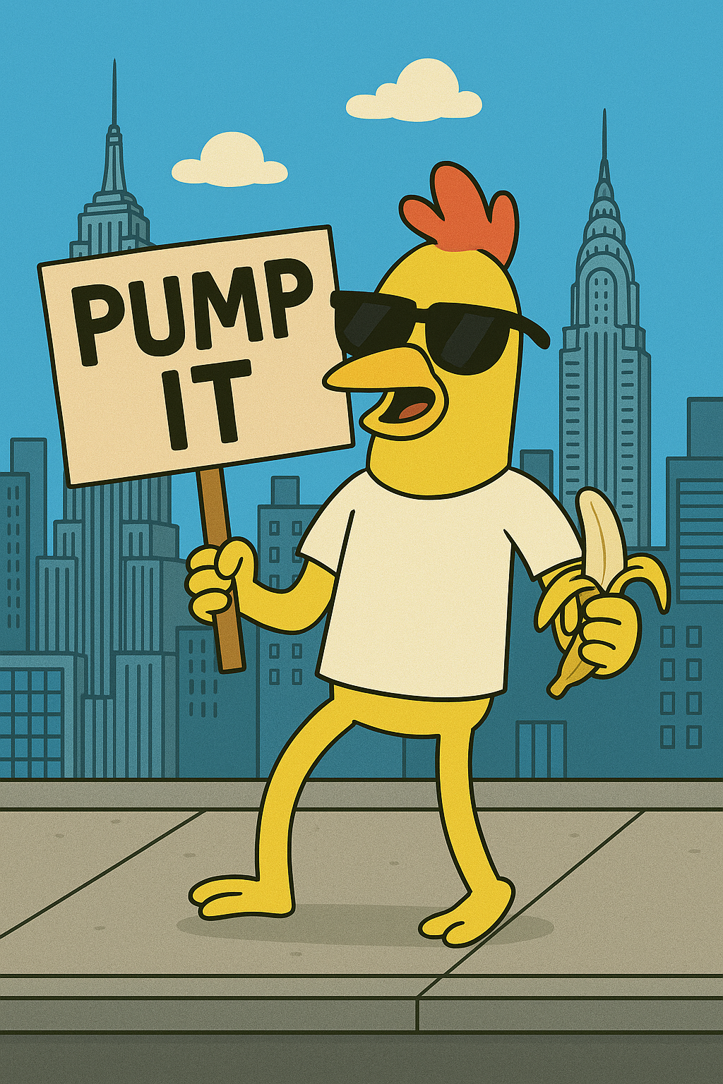 Chicken Banana Meme 3